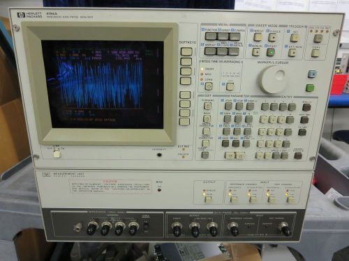 HP 4194A Impedance/ Gain-Phase Analyzer + Measurement Unit opt 350 + Cables rk5