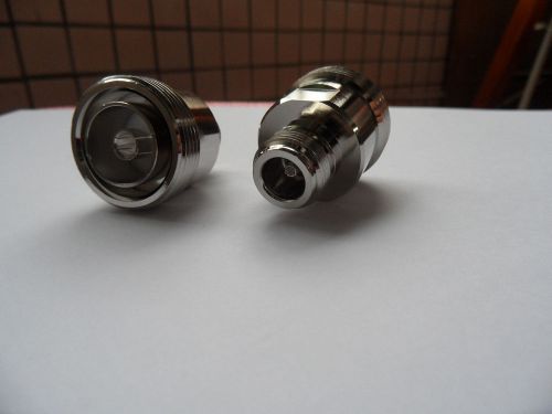 1,7/16 din female to n female connector adapter,2s for sale