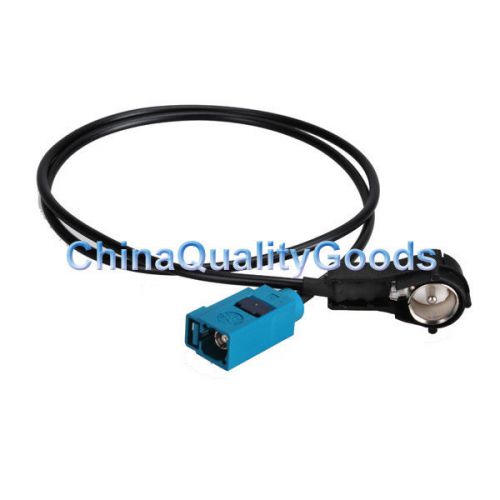 ISO Male Crimp Aerial Connector to Fakra Z Female Jack Extension Cable RG174
