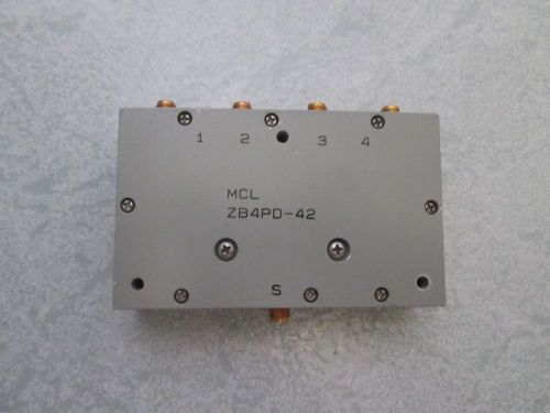 MCL ZB4PD-42 Coaxial Power Splitter Combiner 1700- 4200 MHz 10W SMA RF