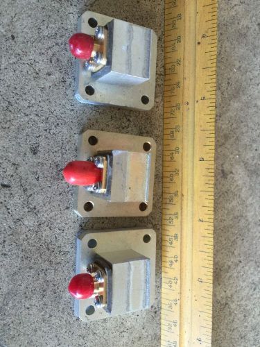 3 - Waveguide To SMA Adapters