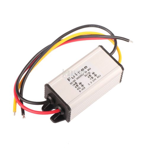 DC to DC Buck Step Down Adjustable Power Supply Converter 8-40V to 3.3-24V