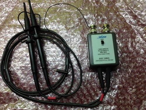 LeCroy DXC100A Selectable 100:1 or 10:1 , 250 MHz Passive Differential Probe