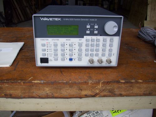 Wavetek Model 29  10 MHz DDS Function Generator