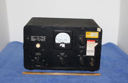 Vintage Tube Era General Radio GR Random Noise Generator Type 1390-A 1390A