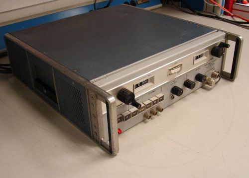 Hp 8616a signal generator 1.8-4.5ghz -127dbm to +10dbm am/fm ext. mod tested for sale