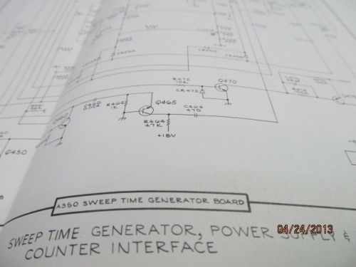 TEKTRONIX SW503 Sweep Generator Operations and Service Manual w/schematics