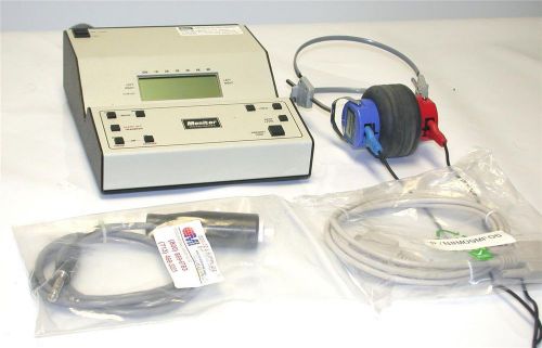 Very nice monitor instruments audiometer monitor model mi-5000b complete set for sale