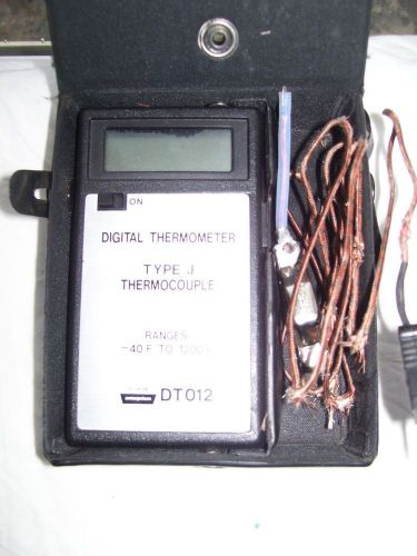 Universal enterprises - vintage digital thermometer type j  dt012 for sale