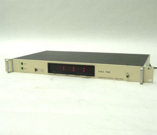 Kinemetrics truetime 468-dc-071 nbs time satellite synchronized clock receiver for sale