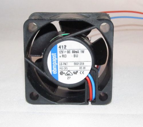 ebm-papst 412 12VDC 40mm quality fan
