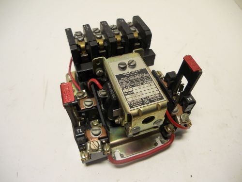 Square d 8536 bg-2 size 0 motor starter for sale
