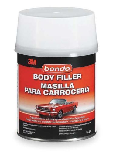 Body filler w hardener, paste, 1 qt, gray for sale