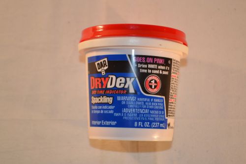 Dap 12328 DryDex Spackling Interior/Exterior, 1/2-Pint