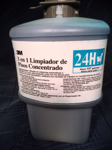 Floor cleaner concentrate 3m 24h. factory new. makes137 ready-to-use gallons for sale