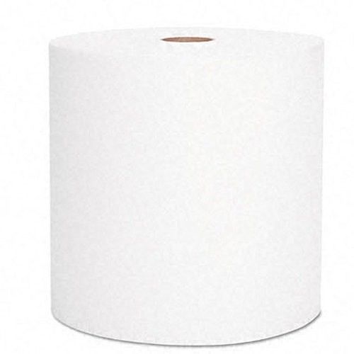 Kimberly-clark white roll towel 950&#039; x 6 rolls/case kc02000 for sale