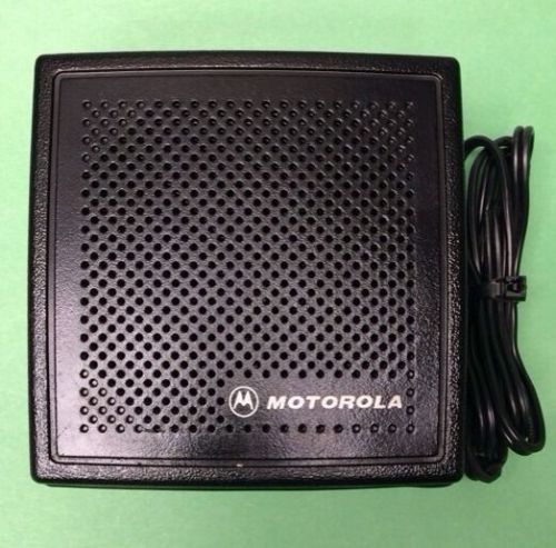 Motorola hsn4032a external mobile 13 watt two-way police radio speaker for sale