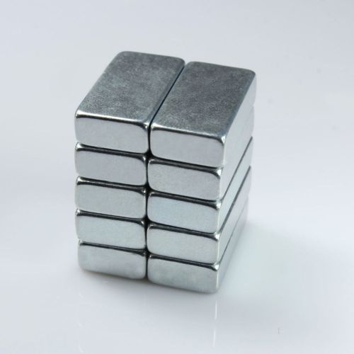 10pcs Super Strong Block NdFeb Magnets Rare Earth Neodymium 20 x 10 x 5 mm