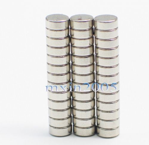 10x Strong Disc Round Rare Earth Permanent Nd-Fe-B Magnets D5x2mm N38