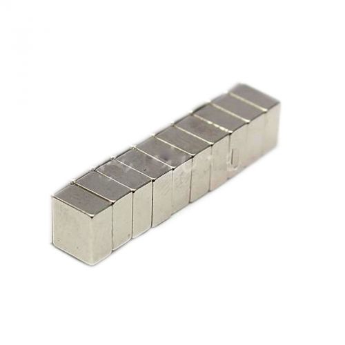 10pcs Block Super Strong Cuboid Magnets Rare Earth N35 Neodymium 5 x 5 x 3 mm