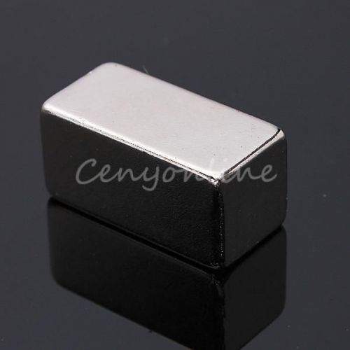 1Pc Strong Block Fridge Magnet Rare Earth Neodymium NdFeB 20x10x10mm Fridge N35