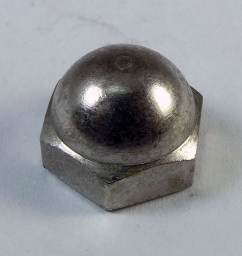 (CS-624) Acorn Nut 5/16-18  Plated Brass