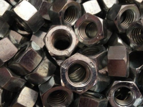 (Lot of 200) 1/2&#034;-13 USS Hex Nuts - Zinc **Free Shipping**