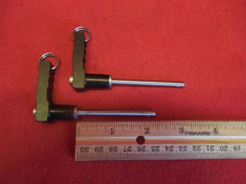 Gibraltar  3/16&#034; x 2&#034; L handle Push Pull Rapid  Release Pins 2 pack