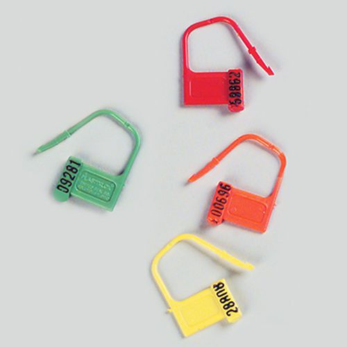 Health care logistics heavy duty padlock seal - 100 seals per package for sale