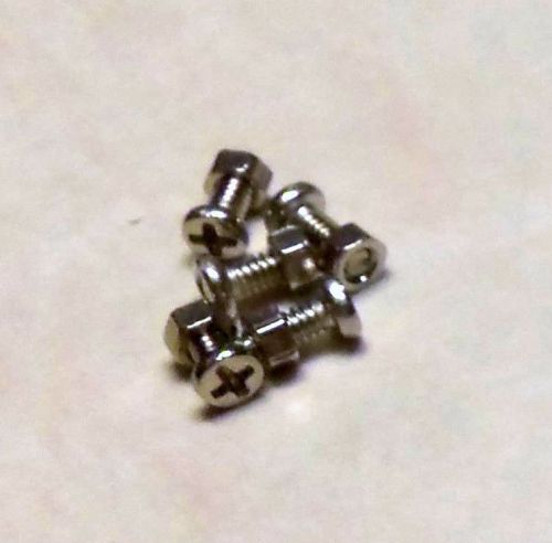USA Shipping - 10 pc  M1.6x4mm Screw and Nuts Philips Head Micro Miniature