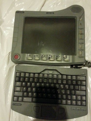 Motorola MW-520 Police Computer with Keyboard and Screen 120 MHZ