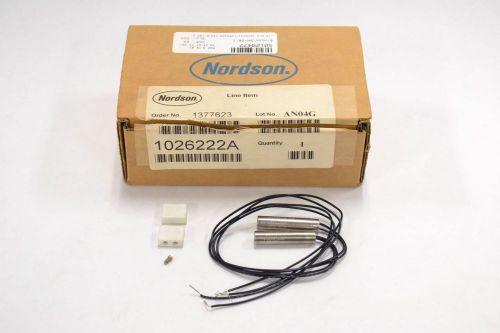 NEW NORDSON 1026222A APPLICATOR HEATER ELEMENT 240V-AC 1-5/8X3/8 IN 150W B315408