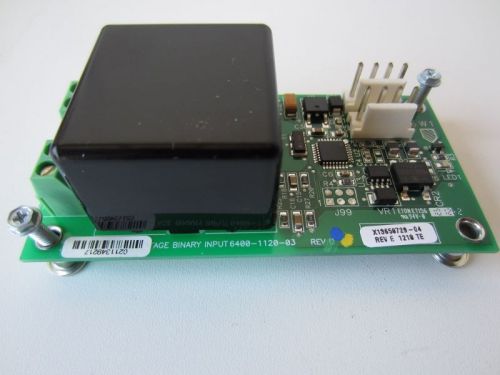 Trane TM UCP3 Dual High Voltage Binary Input 6400-1120-03 Card X13659729-04 Rev