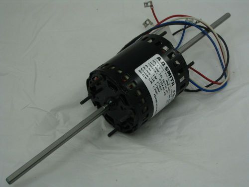 New 757 ao smith 1/12-1/20-1/25 hp dual shaft blower motor 3 speed 115v for sale