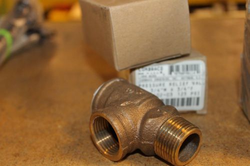New conbraco pressure relief valve 3/4&#034; x 3/4&#034; 17-402-03 125 psi for sale