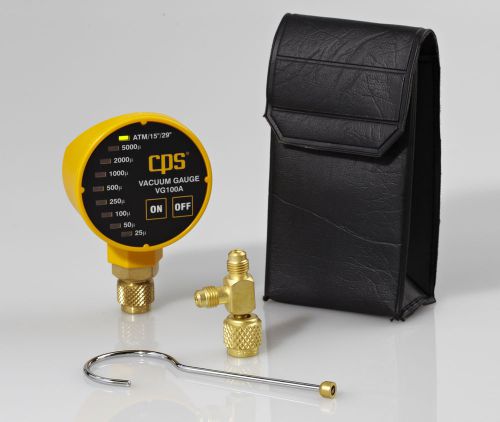CPS Products VG100A VACROMETER Vacuum Guage with LED Display Microns