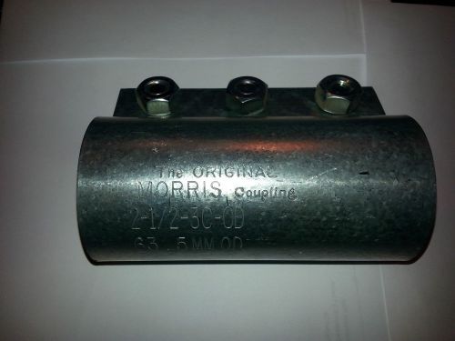 Morris compression couplings 2-1/2&#034; -3c-od for sale