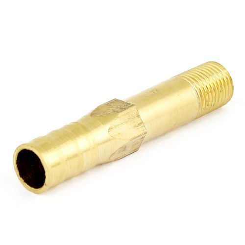 Mould 1/2&#034; male fine thread tapered barb brass fitting hose nipple 2.8&#034; length for sale