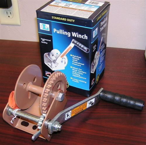 Dutton lainson dl900a ratcheting winch for marine, boat or trailer usa for sale