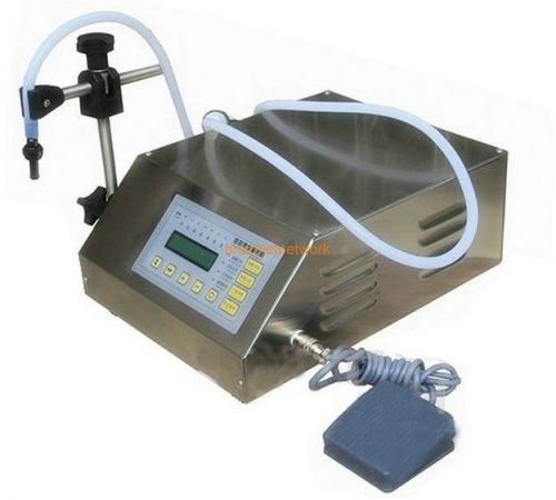 220V digital 5-3500ml Control Pumping  Drink Water Liquid Filling Machine Filler