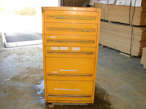Vidmar 6 drawer industrial tool storage cabinet 30 x 28 x 59 ***xlnt*** for sale