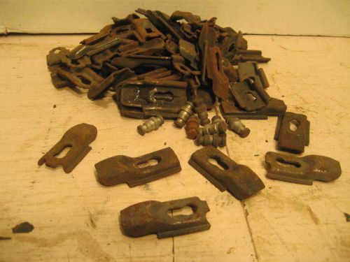 Lyon shelving clips &amp; pins - 83 piece clip lot - 8 pins for sale