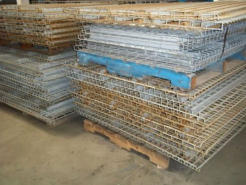 Pallet racking wire decking 48&#034; x 58&#034; (inside) for sale