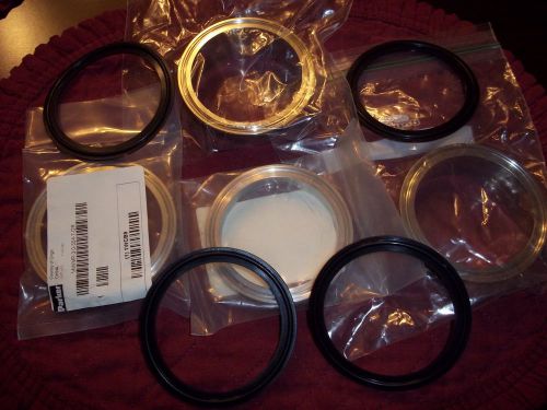 One Lot of 4- 3&#034; ferrules and 4- 3&#034; Gaskets&#034;NO RESERVE&#034;