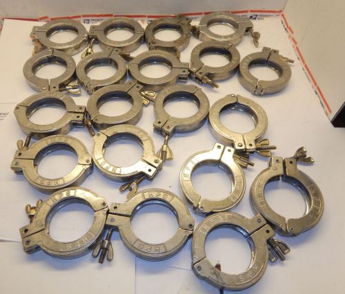 HPS NW50 VACUUM CLAMPS - LOT OF 20