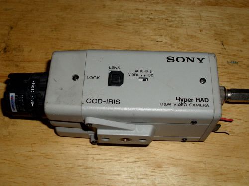 Sony SPT M124 Hyper HAD CCD Iris B&amp;W Video Camera ....USED