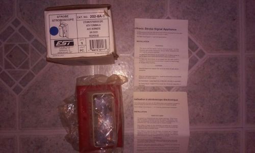 Est 202-8a-t strobe stroboscope terminals 24v red for sale