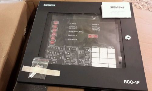 Free shipping!  siemens (rcc-1) remote command center/fire alarm panel for sale