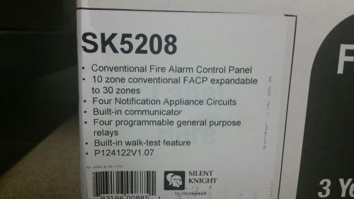 Silent knight 5208 fire alarm control communicator for sale
