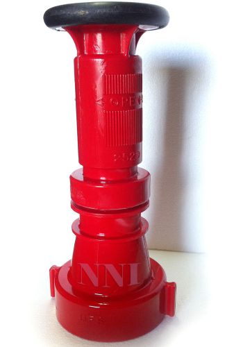 2-1/2&#034; nst combination fog  industrial fire hose nozzle, -150gpm for sale